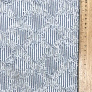 JEANS DENIM Ruffle stripes design En