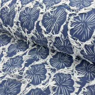 JEANS DENIM Ruffia Flowers design En