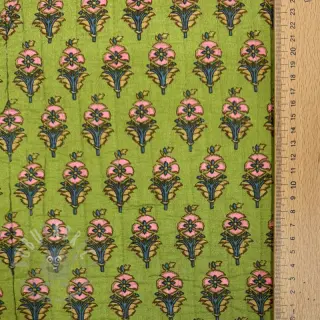 Katoenen stof QUILT Gange vert