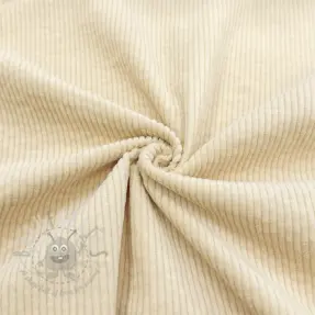 Ribfluweel 6W WASHED STRETCH butter