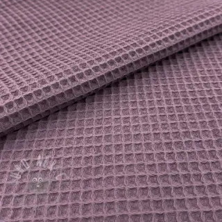 Katoen met wafelbinding mulberry