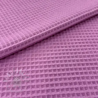 Katoen met wafelbinding pink