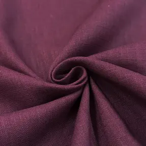 Ľan predpraný wine red
