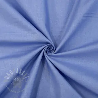 Katoenen popeline dark sky blue
